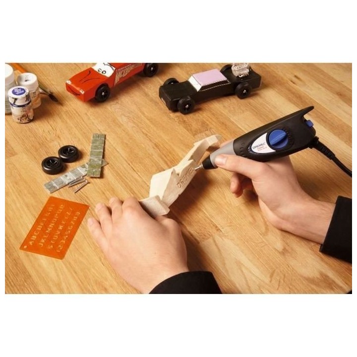 Lot de 3 Pointes Carbure DREMEL 9924 (Gravure sur Bois, Métaux, Plast