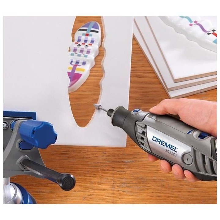 Lot de 3 meules a rectifier en oxyde d'aluminium DREMEL 953 (ø 6,4 mm