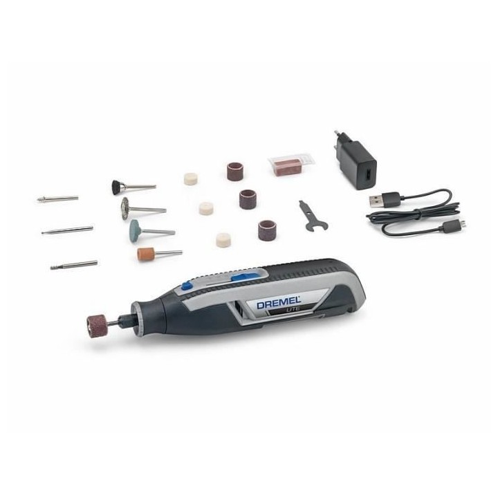 Outil multifonctions sans-fil - Dremel Lite 7760 - Batterie 3,6V - 15