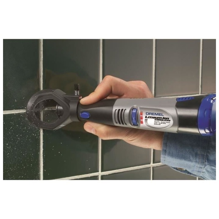 DREMEL - Kit déjointage 568 - pour descellement de joints muraux - gu