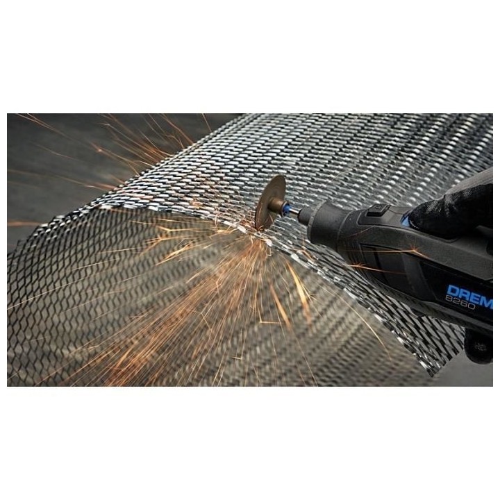 Outil multifonctions sans fil Dremel 8260 connecté - 65 accessoires +