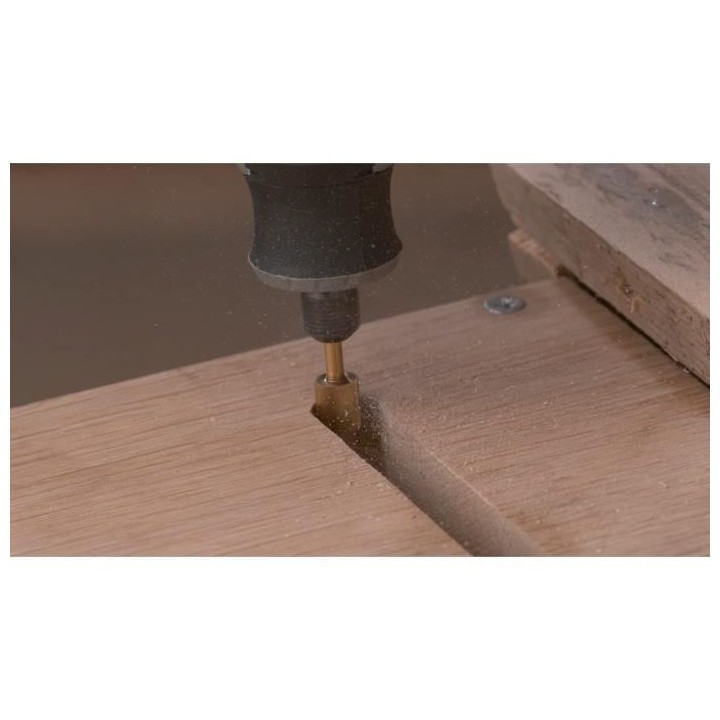 Lot de 2 fraises acier haute longévité Dremel Max 115 - ø 7,8mm cyl