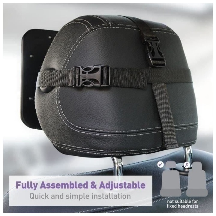 Grand miroir rétroviseur rectangulaire - DREAMBABY - Réglable pour s