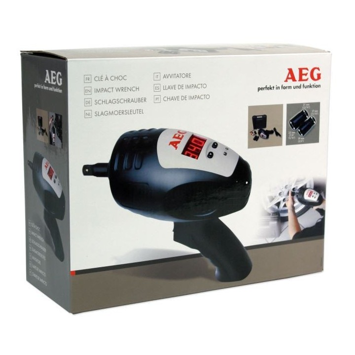 AEG clé a choc démonte roues