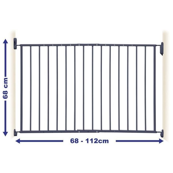 DREAMBABY Barriere de sécurité ARIZONA EXTENDA - A visser - L 68/112