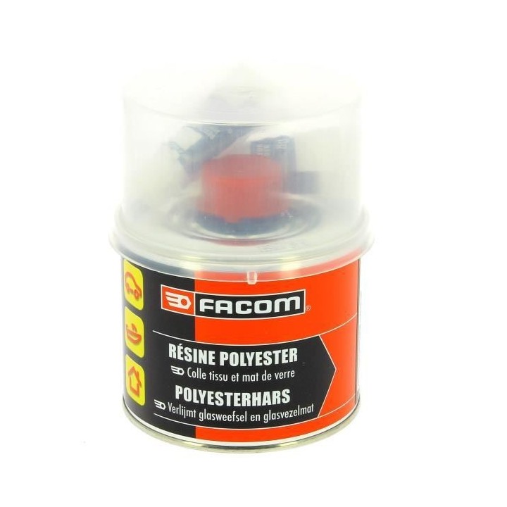 FACOM Résine polyester - Collage - Avec durciceur - 500 g