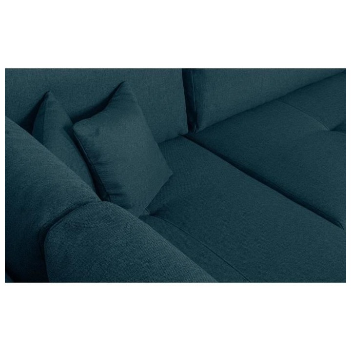 Canapé d'angle panoramique convertible -7 places - INDIAN - Tissu 100