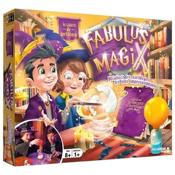 Fabulus Magix - Jeu de société - DUJARDIN - Manipulez la baguette ma