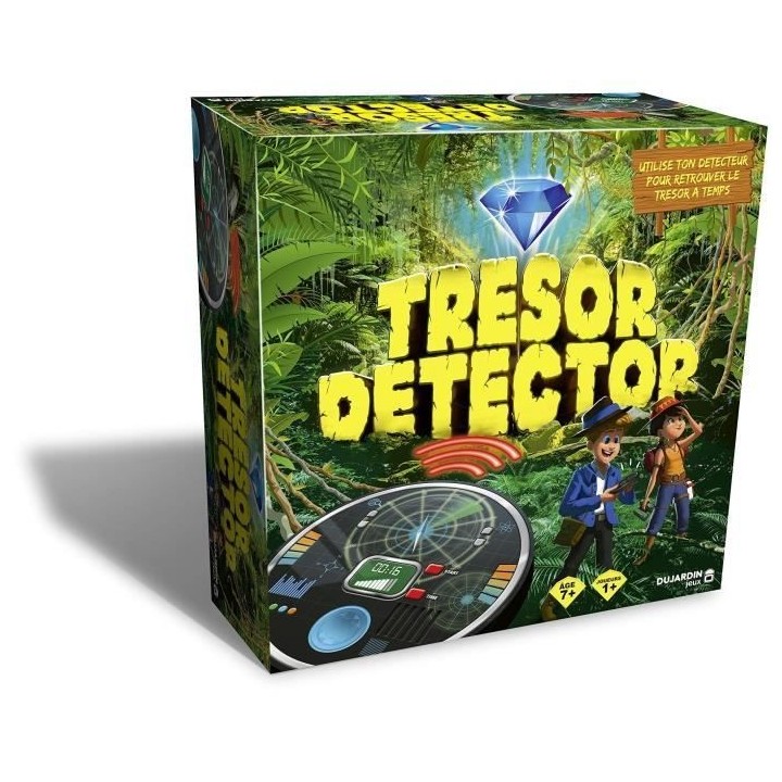 TRÉSOR DETECTOR - Jeu de société - DUJARDIN - Partez a la recherche