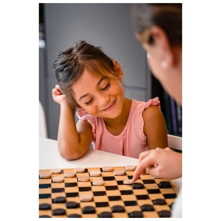 SERIE NOIRE DAMES PLATEAU - Jeu de plateau - DUJARDIN - Jouez aux Dame