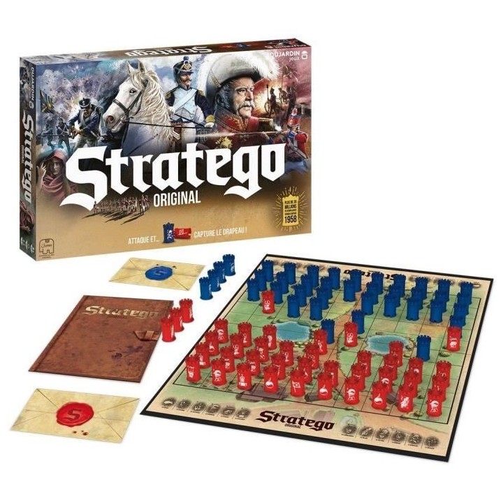 Stratego Original - Jeu de société - DUJARDIN - Lancez l'offensive e