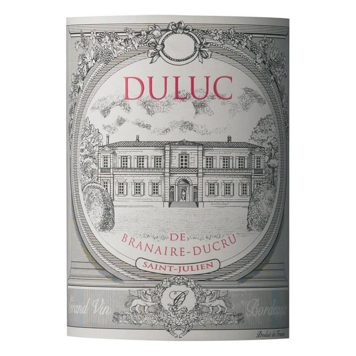 Duluc de Branaire-Ducru 2018 Saint-Julien - Vin rouge de Bordeaux