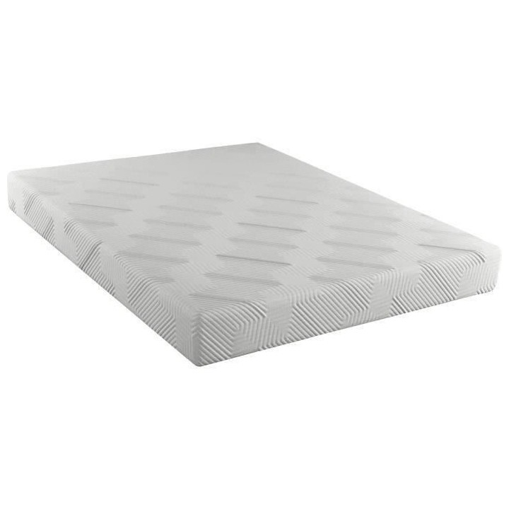 DUO MEMORY - Matelas - 160 x 200 cm - Epaisseur 25 cm - Mousse a mémo