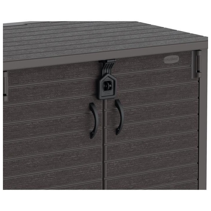 Armoire de rangement Duramax StoreAway pour 2 poubelles - 850L - Marro