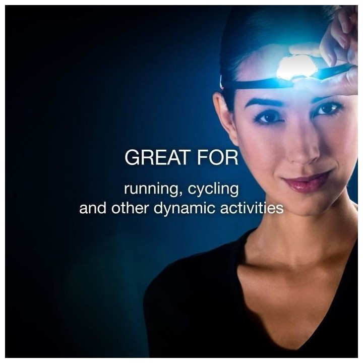 Lampe frontale multi faisceaux - PETZL - IKO CORE - 500 lumens - Bande