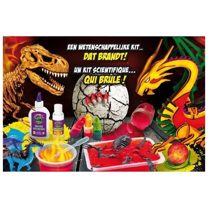 Crazy Science - loisirs créatifs - Dragons et Dinosaures a construire