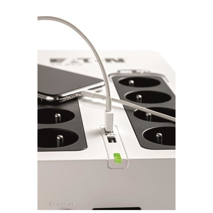 Onduleur/Multiprise/Parafoudre - EATON 3S 700 FR - Off-line UPS - 3S70