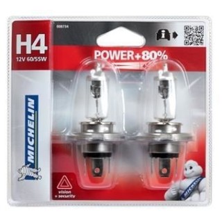 MICHELIN Power +80% 2 H4 12V 60/55W
