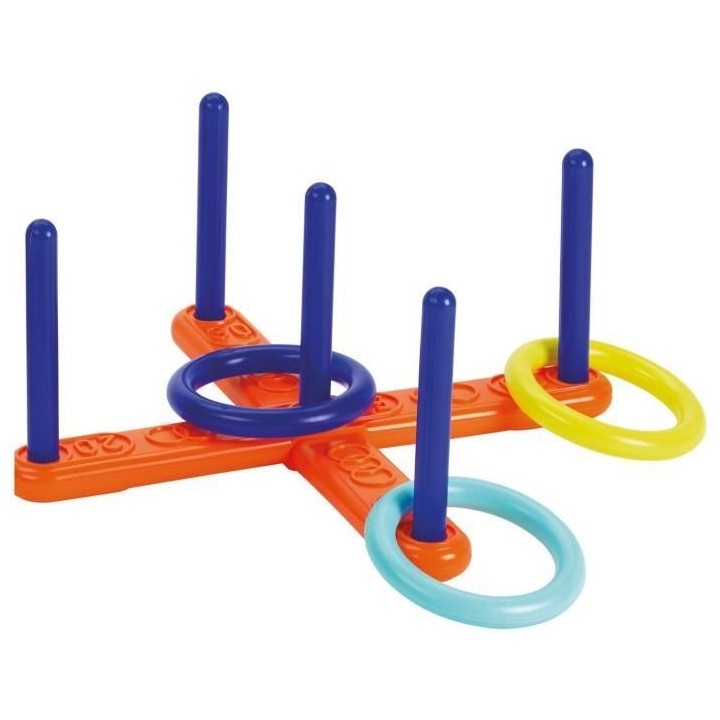 Jeu d'adresse - ECOIFFIER - Pack 3 Sports - Chamboule tout, Jeu de cro