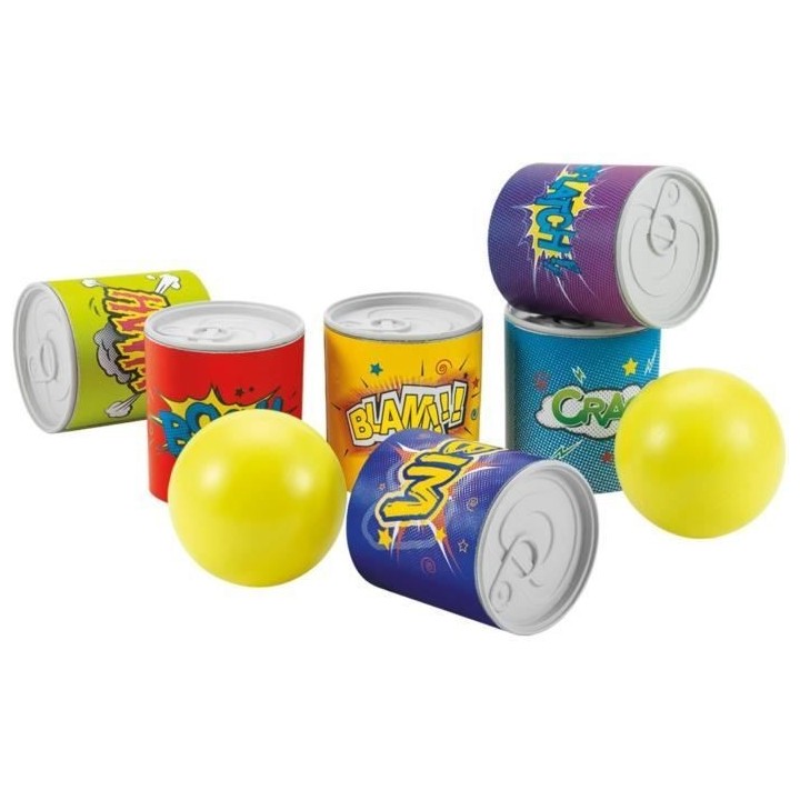 Jeu d'adresse - ECOIFFIER - Pack 3 Sports - Chamboule tout, Jeu de cro
