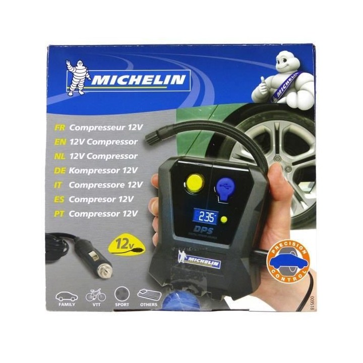 MICHELIN Mini compresseur digital 12V 3.5 bars