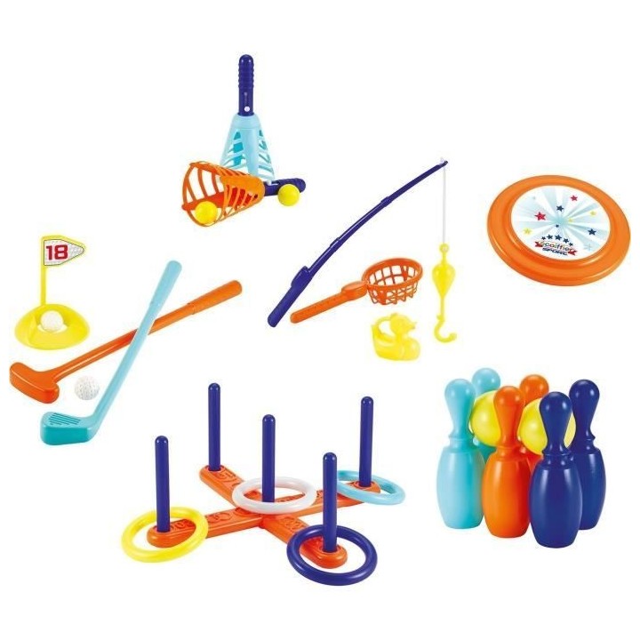 Coffret sport 6 en 1 ECOIFFIER - Jeux de sport pour enfant des 18 mois