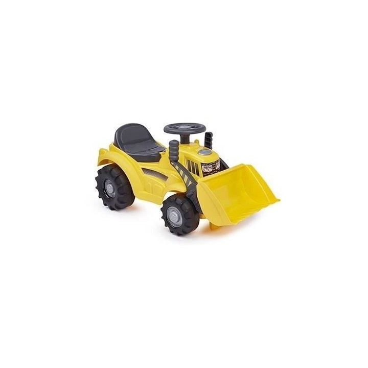 Porteur Tracto pelle - ECOIFFIER - Jaune - Pour Enfant de 12 a 36 mois
