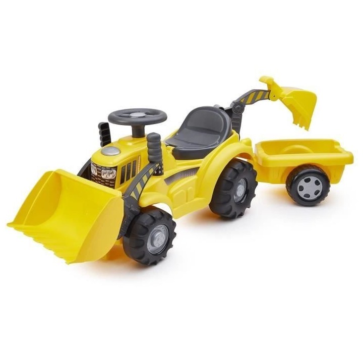 Porteur travaux publics - ECOIFFIER - 498 - Jaune - Mixte - Des 12 moi