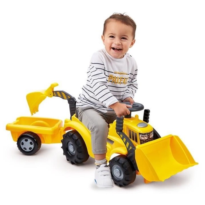 Porteur travaux publics - ECOIFFIER - 498 - Jaune - Mixte - Des 12 moi