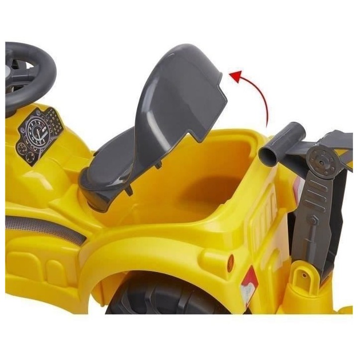 Porteur travaux publics - ECOIFFIER - 498 - Jaune - Mixte - Des 12 moi