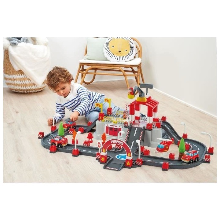 ECOIFFIER Abrick 1349 - Baril circuit pompiers - 18 mois - Au feu les