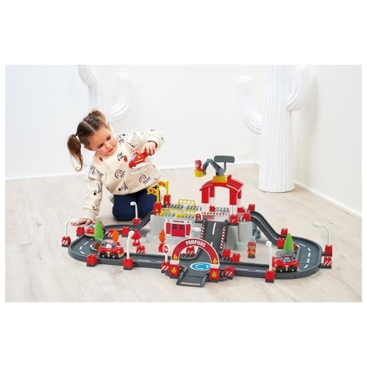 ECOIFFIER Abrick 1349 - Baril circuit pompiers - 18 mois - Au feu les