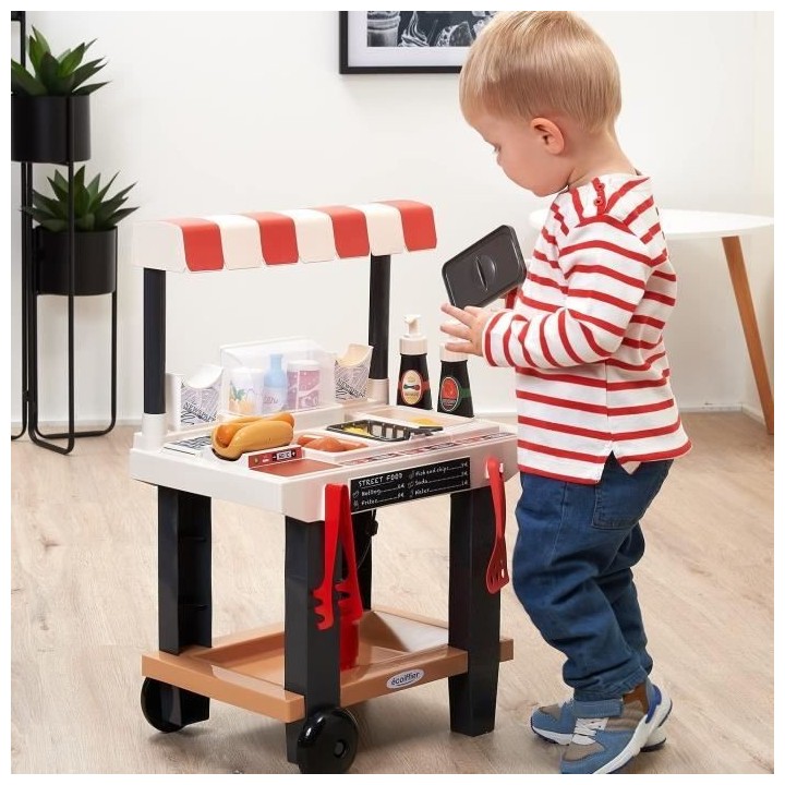 Jeux d'imitation : cuisine Street food - ECOIFFIER - 1682