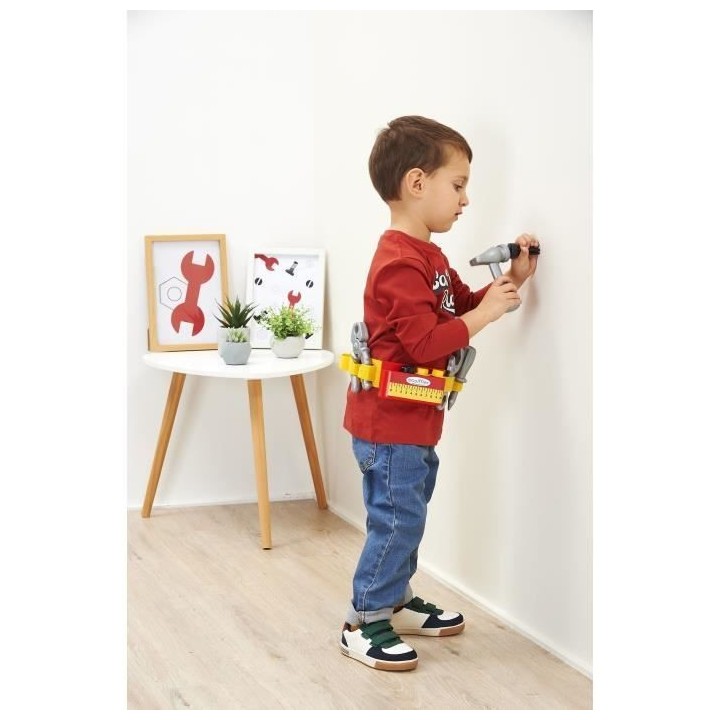 Malette ceinture a outils - ECOIFFIER - 2418 - La ceinture du bricoleu