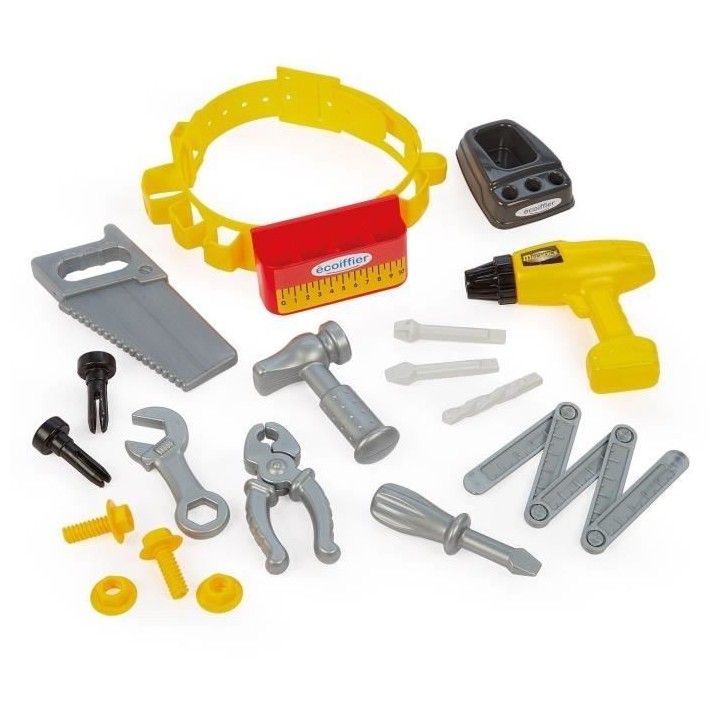 Panoplie bricoleur 4 en 1 - ECOIFFIER - 2420 - Tout pour bricoler