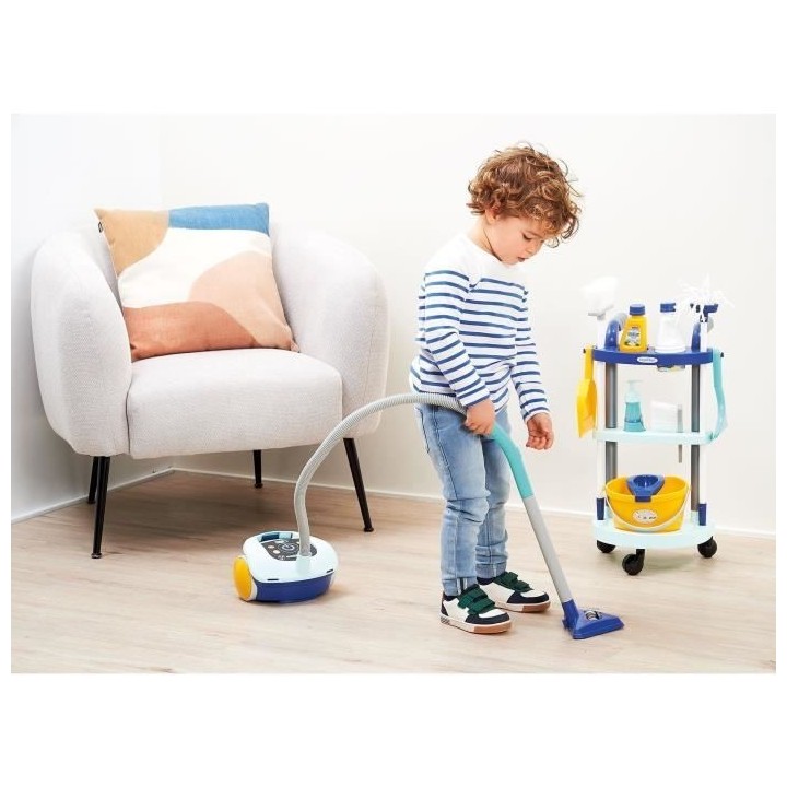 Chariot ménage + aspirateur - ECOIFFIER - 2774 - Faire le ménage dev