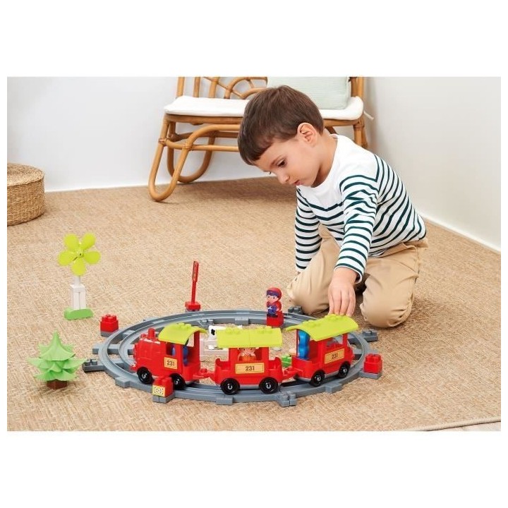 ECOIFFIER 2982 Abrick - Train de campagne - Tchou Tchou