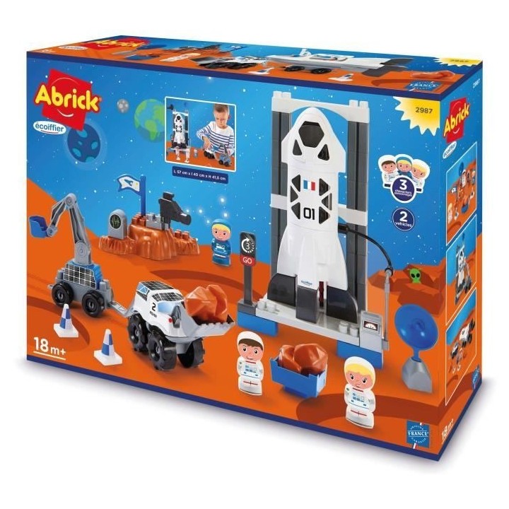 Base Spatiale - construction en briques - des 18 mois - Abrick