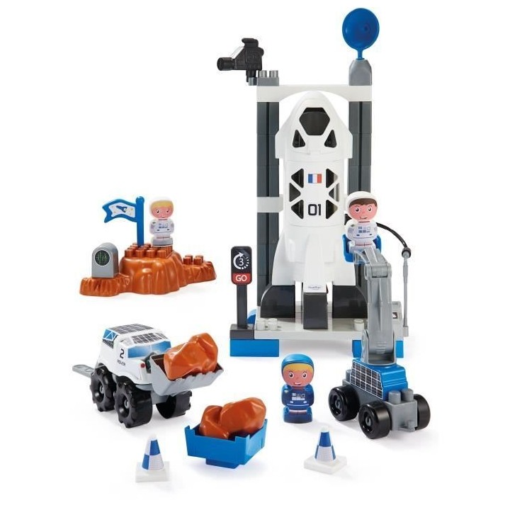 Base Spatiale - construction en briques - des 18 mois - Abrick