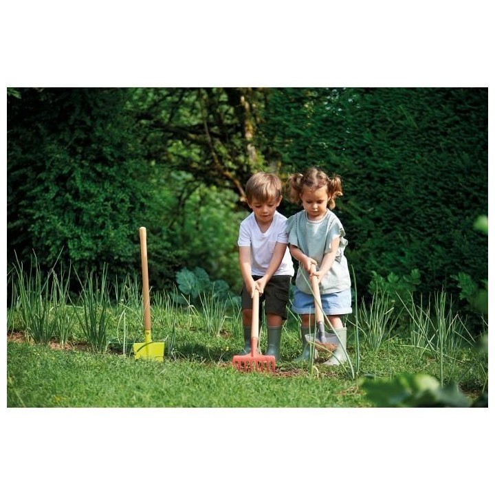 Filet de 3 grands outils de jardin - ECOIFFIER - 4338 - Préparons la