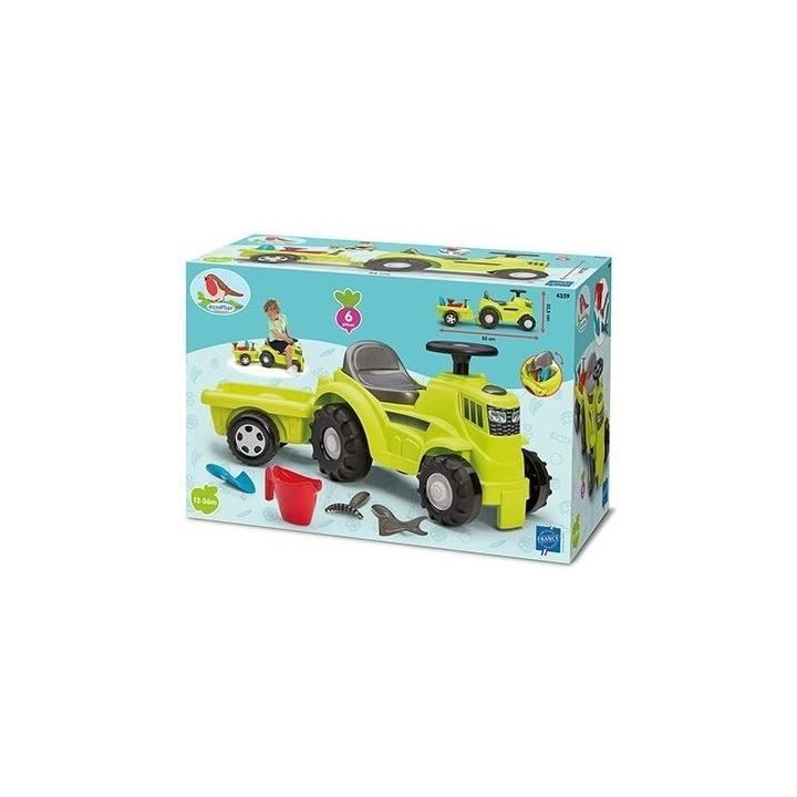 Porteur Tracteur remorque - ECOIFFIER - Siege inclinable - Accessoires