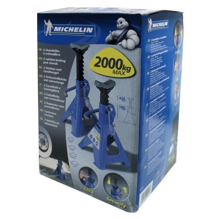 MICHELIN 2 Chandelles a Crémailleres 2T