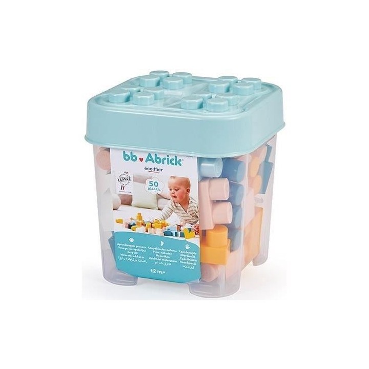 Baril de rangement avec briques colorées - ECOIFFIER - 7916