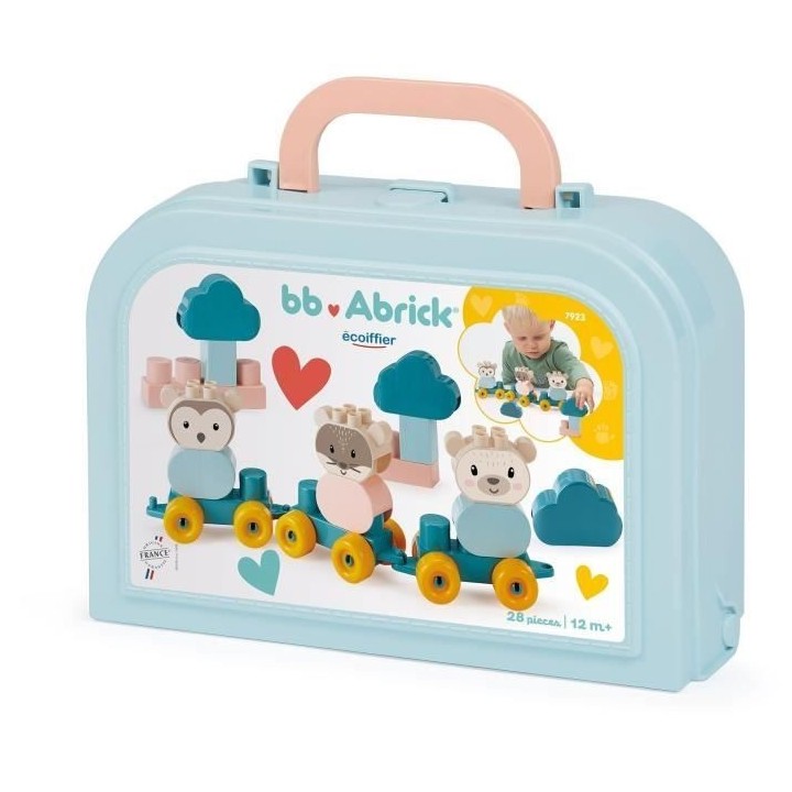 ECOIFFIER 7923 BB Abrick - Valisette - 12 mois - C'est parti pour le v