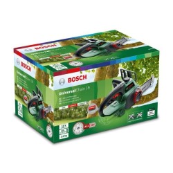 Bosch Tronçonneuse sans fil UniversalChain 18 - Longueur du guide 200 mm - 18 V - sans batterie