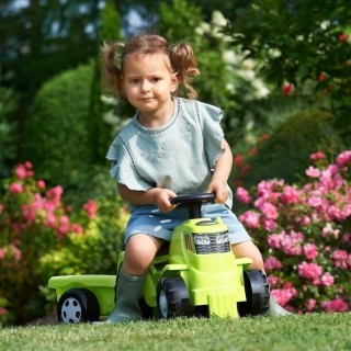 ECOIFFIER - Porteur tracteur remorque vert 85 cm - 4359AL - Avec un co