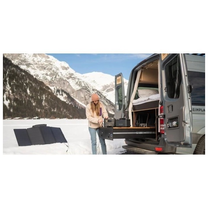 Panneau solaire portable - ECOFLOW - 160W - étanche et pliable