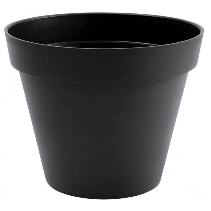 Pot de fleur rond Toscane - EDA PLASTIQUE - Ø 48 x H 40 cm - 43 L - G