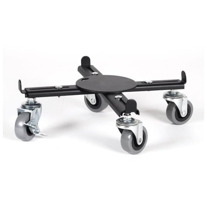 Support a Roulettes - EDA PLASTIQUE - Pour Pots de Fleurs Carrés et R