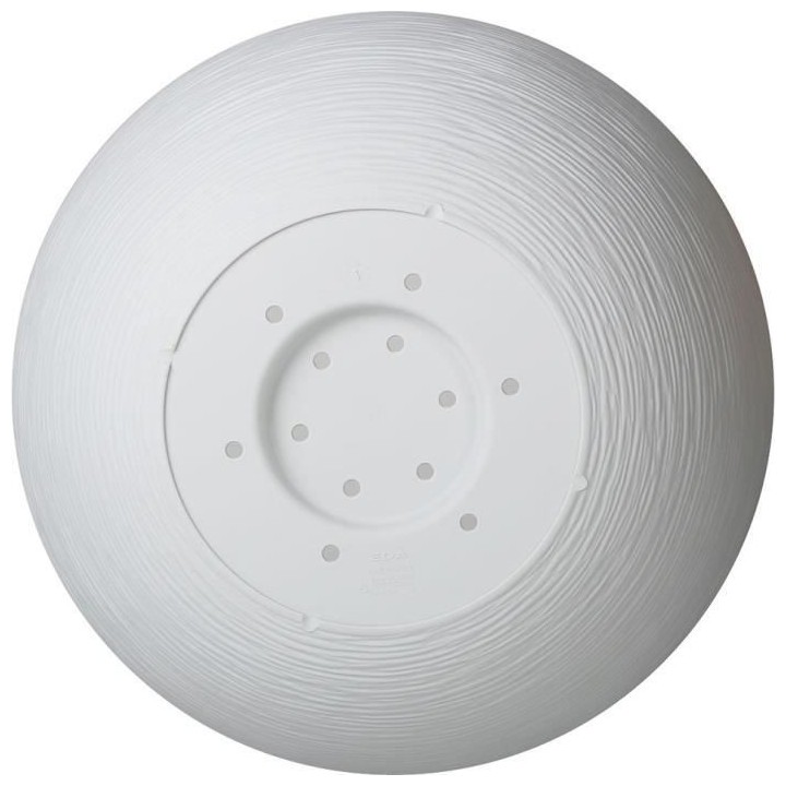 Pot de fleur EDA Plastique Rond Graphit Up Blanc cérusé Ø 40 cm 14,